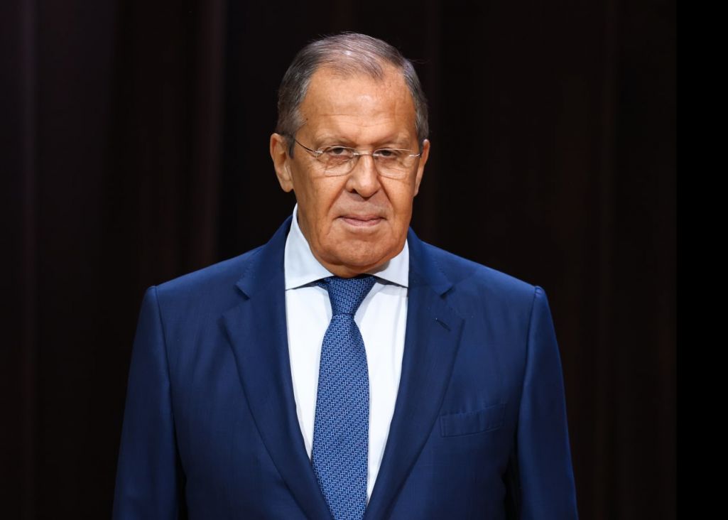 Міністр замежных справаў Расеі Сяргей Лаўроў. (Фота: МЗС Расеі / Telegram)