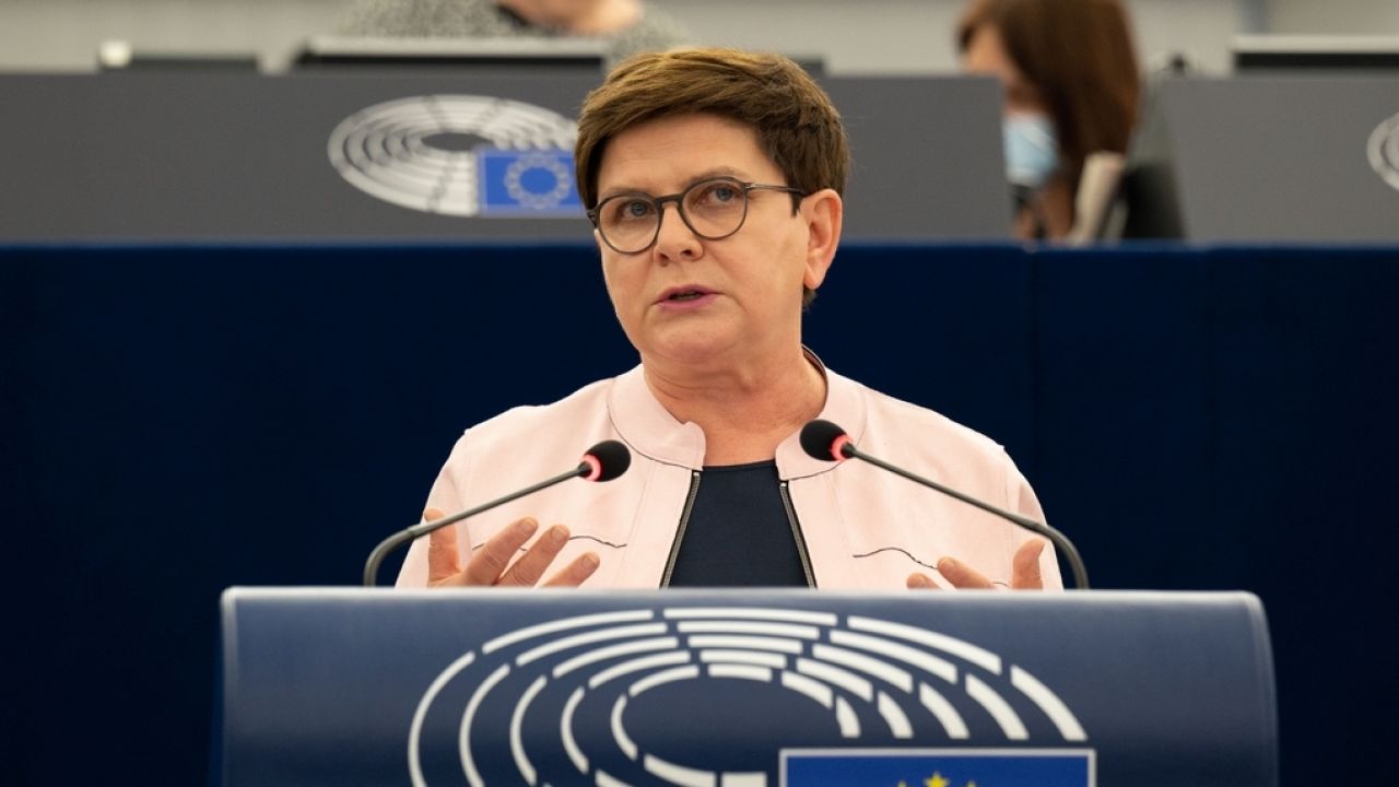 Beata Szydło o KPO (fot. European Union 2021, EP, Jean-Christophe VERHAEGEN)