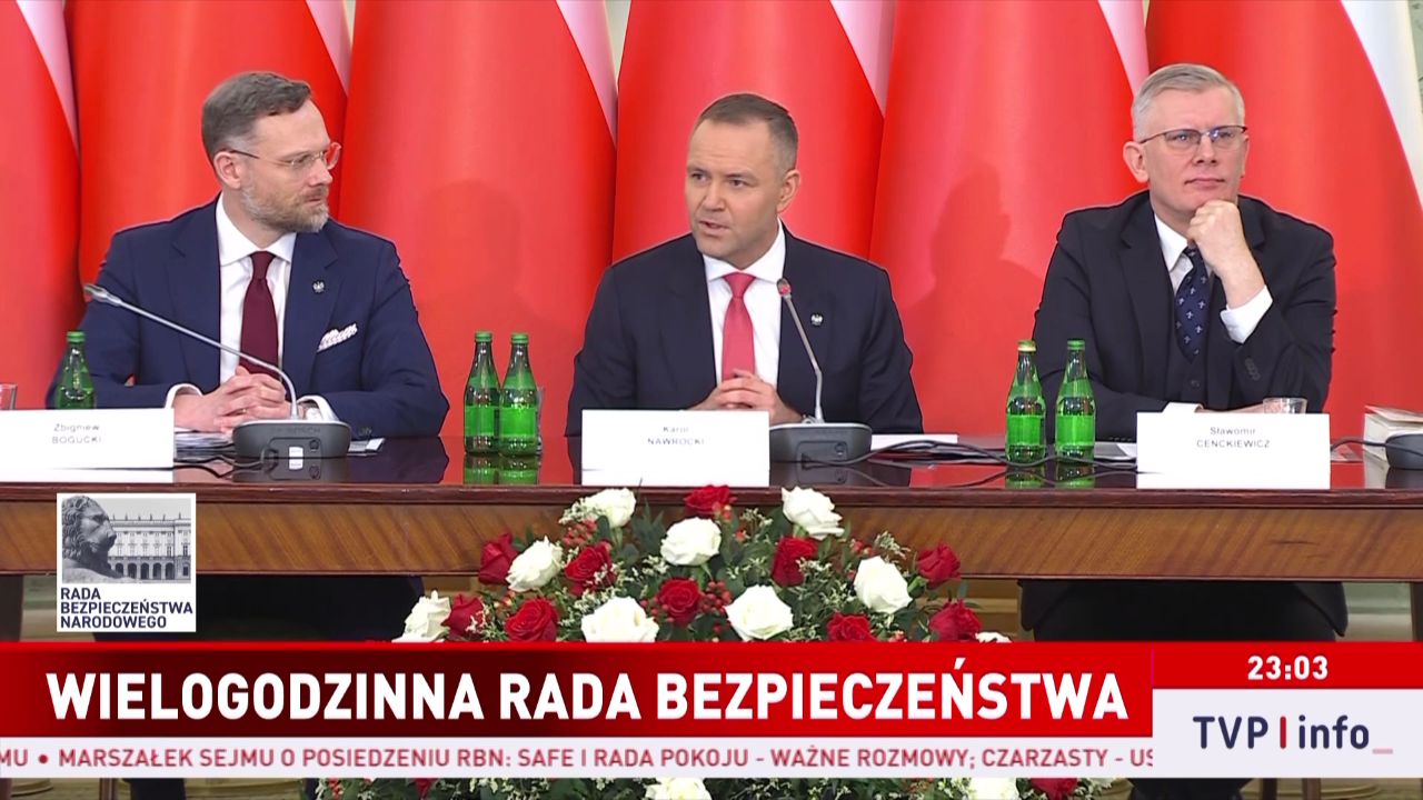 Posiedzenie RBN. Komentarze polityków