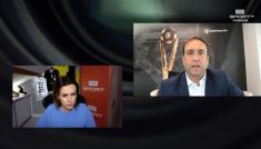 Marcin Animucki w rozmowie z Sylwią Dekiert (fot. TVP)