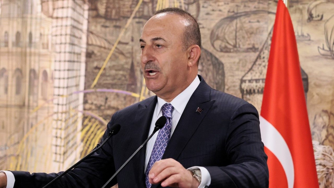 Minister spraw zagranicznych Turcji Mevlut Cavusoglu (fot. PAP/Leszek Szymański)