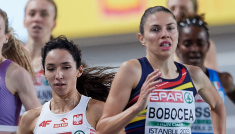 Sofia Ennaoui (L) i Claudia Bobocea (P) (fot. PAP)