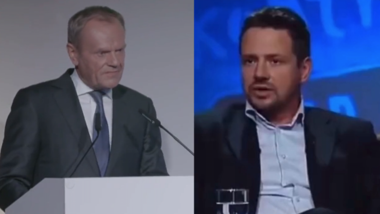 Donald Tusk i Rafał Trzaskowski (fot. twitter.com/Andruszkiewicz) Donald Tusk i Rafał Trzaskowski (fot. twitter.com/Andruszkiewicz)