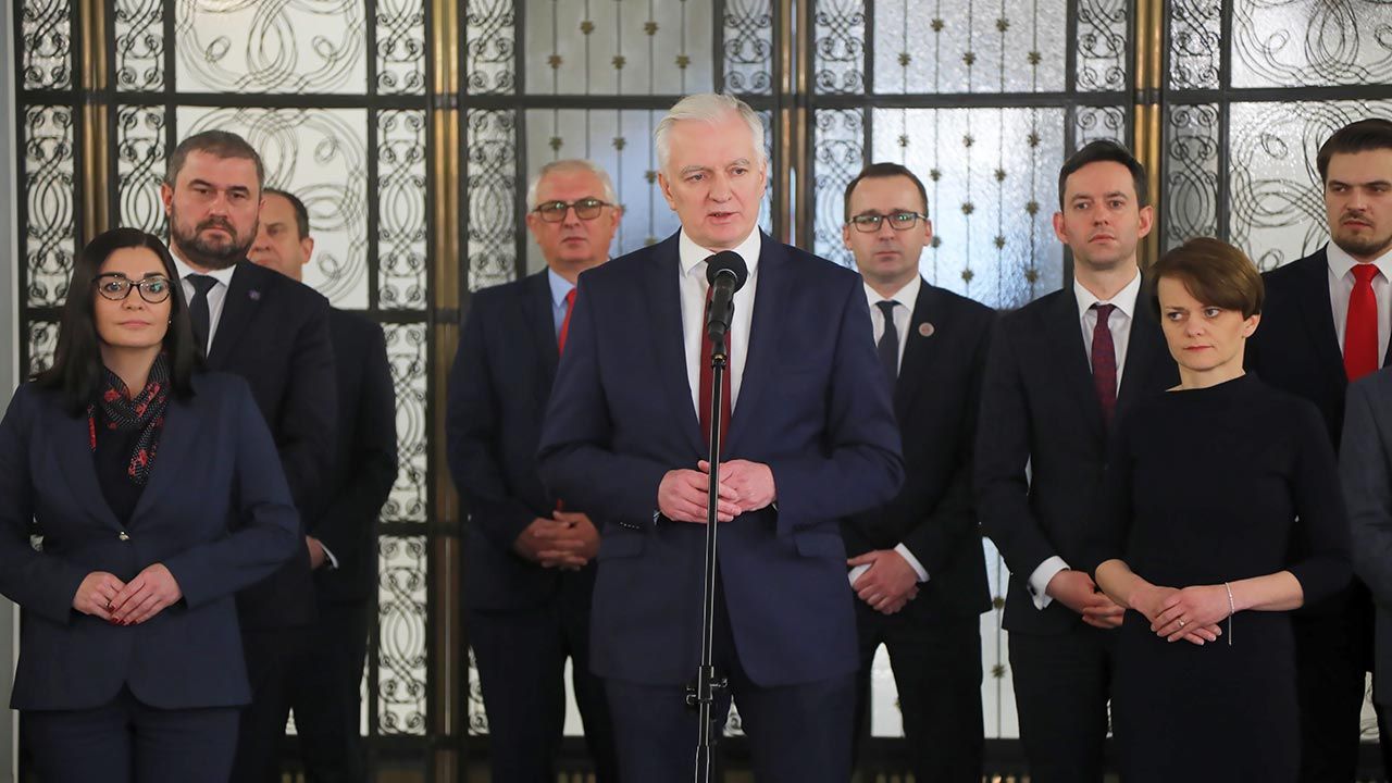 Jarosław Gowin (C) (fot. PAP/Wojciech Olkuśnik) Jarosław Gowin (C) (fot. PAP/Wojciech Olkuśnik)