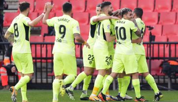 Radość piłkarzy Atletico (fot. Getty)