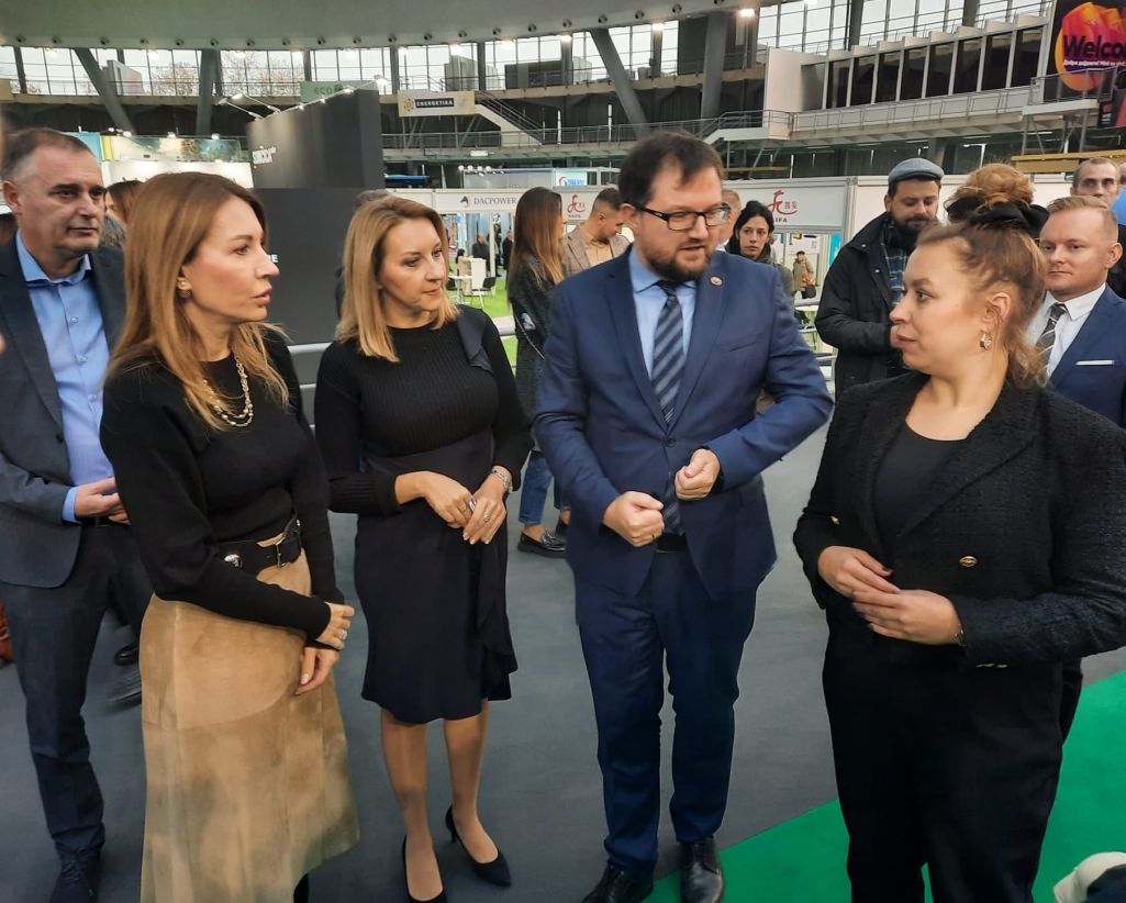Osiem polskich firm wzięło udział w 18 Międzynarodowych Targach „Energetika” i 19 Międzynarodowych Targach „EcoFair” w stolicy Serbii, fot: Ambasada RP w Belgradzie
