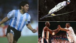 Święta w TVP Sport i TVPSPORT.PL to m.in. dzień z Diego Maradoną, triumf Adama Małysza w TCS oraz Dream Team podczas IO 1992 (fot. Getty Images)