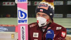 Dawid Kubacki, wywiad (fot. TVP)