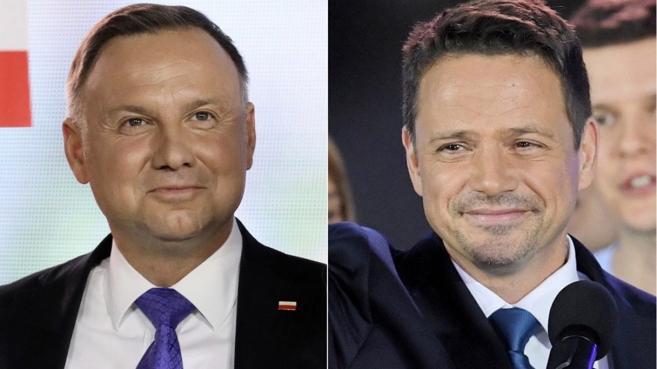 Z danych PKW pochodzących z 99,97 proc. obwodów wyborczych wynika, że w drugiej turze wyborów prezydenckich ubiegający się o reelekcję prezydent Andrzej Duda zdobył 51,21 proc. głosów, a kandydat Koalicji Obywatelskiej Rafał Trzaskowski – 48,79 proc. (fot. PAP/R.Pietruszka, Leszek Szymański Z danych PKW pochodzących z 99,97 proc. obwodów wyborczych wynika, że w drugiej turze wyborów prezydenckich ubiegający się o reelekcję prezydent Andrzej Duda zdobył 51,21 proc. głosów, a kandydat Koalicji Obywatelskiej Rafał Trzaskowski – 48,79 proc. (fot. PAP/R.Pietruszka, Leszek Szymański