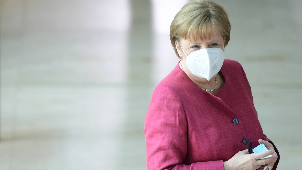 Niemiecka kanclerz Angela Merkel (fot. PAP/EPA/CLEMENS BILAN) Niemiecka kanclerz Angela Merkel (fot. PAP/EPA/CLEMENS BILAN)
