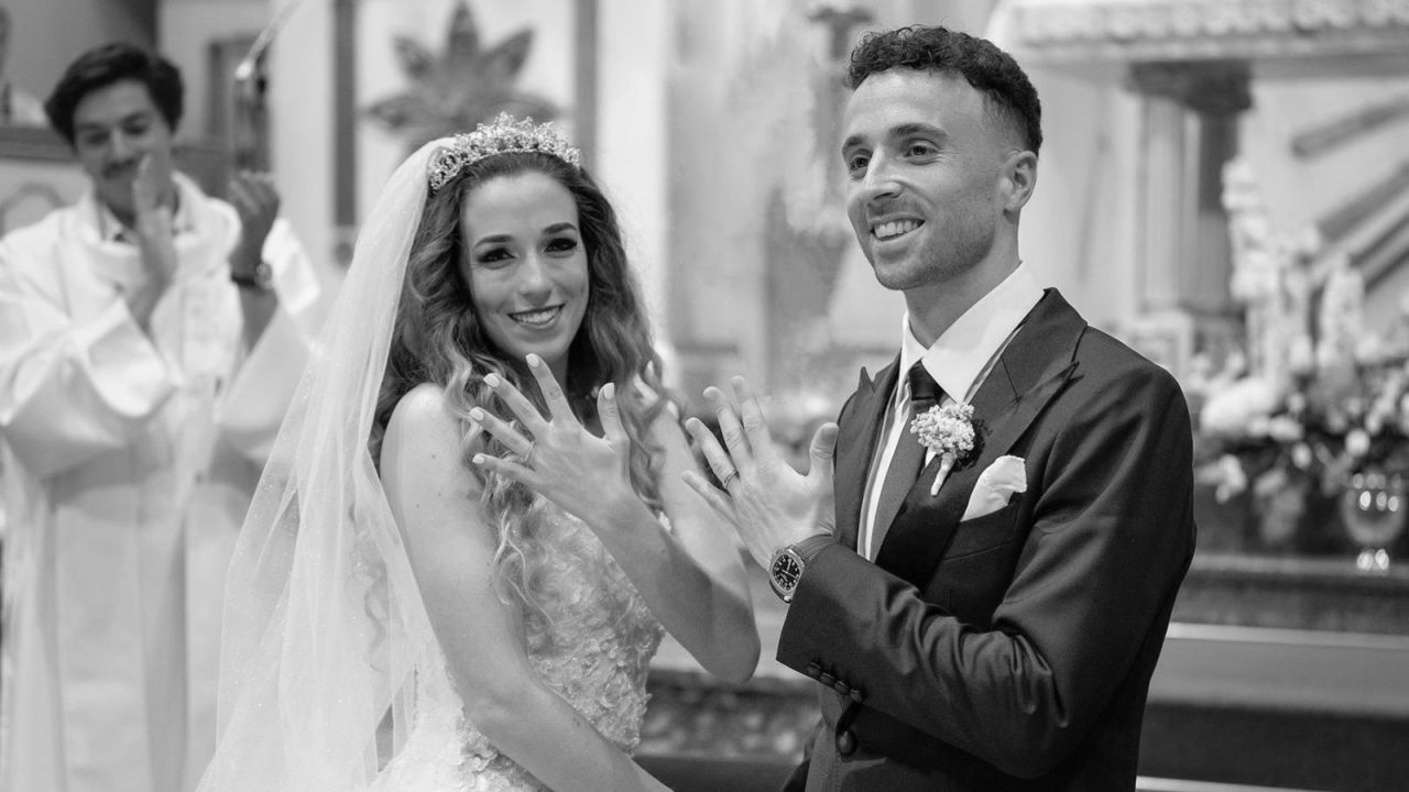 Diogo Jota 22 czerwca wziął ślub... (fot. X zawodnika).