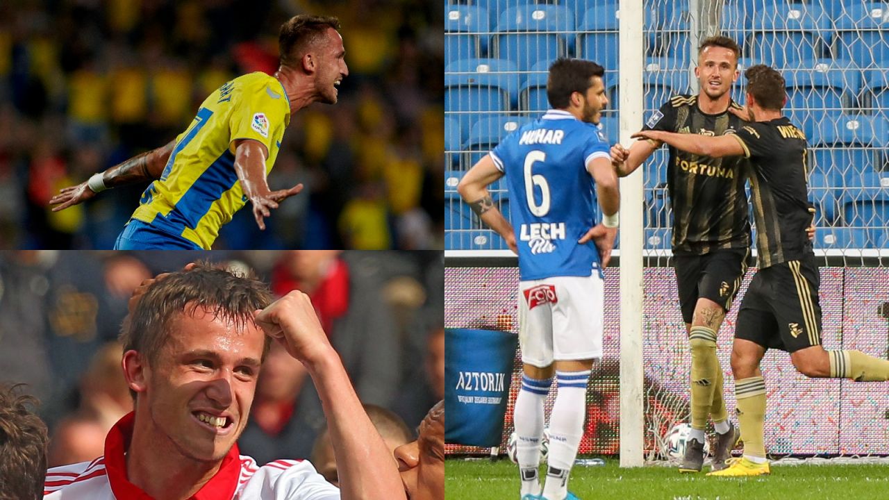 Tomas Pekhart strzelił jedynego gola w meczu Lecha z Legią.