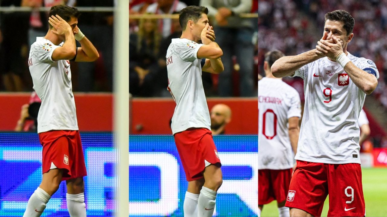 Robert Lewandowski (fot. TVP Sport)