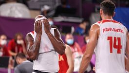 Polacy nie mogą odetchnąć... (fot. FIBA) Polacy nie mogą odetchnąć... (fot. FIBA)