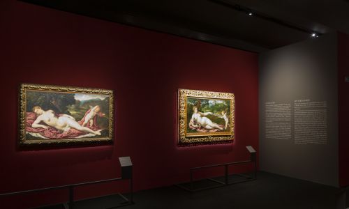 Dwie Wenery: z lewej włoska, z prawej z polskich zbiorów, Fot. Mat. prasowe Museo Santa Caterina w Treviso