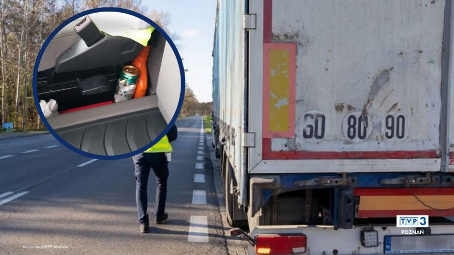 Psary Małe: pijany kierowca jechał ciężarówką (fot. zdj. ilustracyjne, policja.pl/KPP Września)