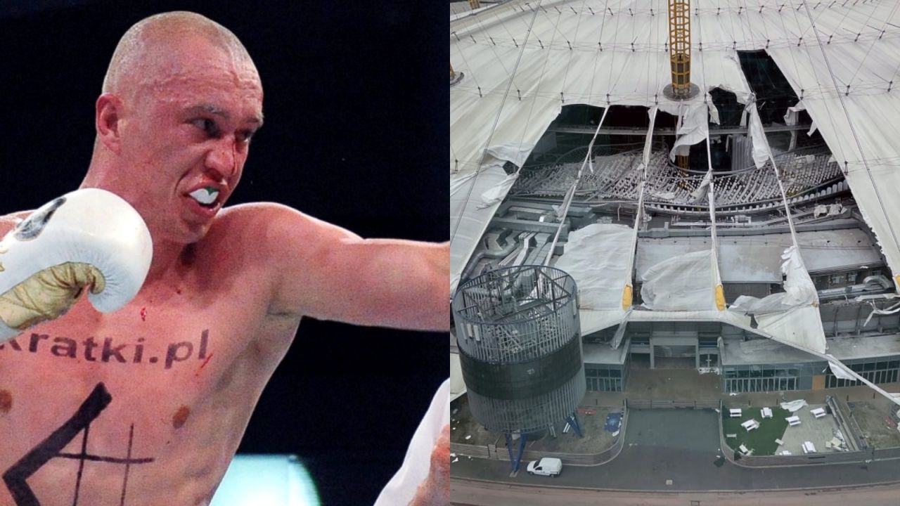 Arena porwana przez Eunice. Cieślak nie ma gdzie walczyć?