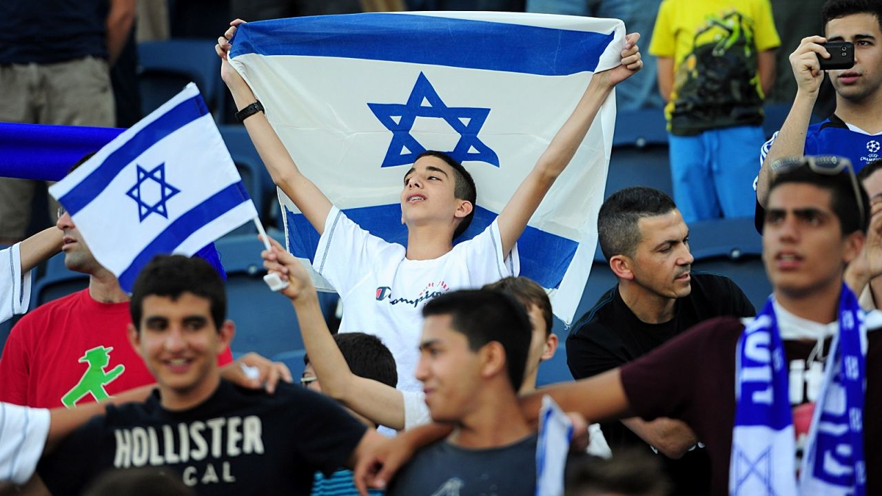 Izraelscy kibice (fot. Getty)