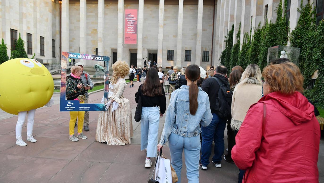 W całej Polsce trwa noc muzeów (fot. PAP/Andrzej Lange)