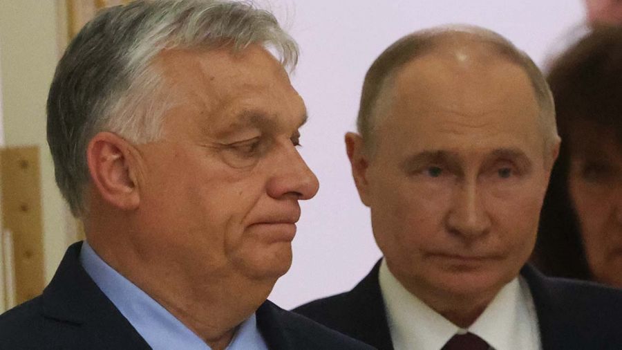 Viktor Orban umacnia stosunki z Władimirem Putinem (fot. Contributor/Getty Images)
