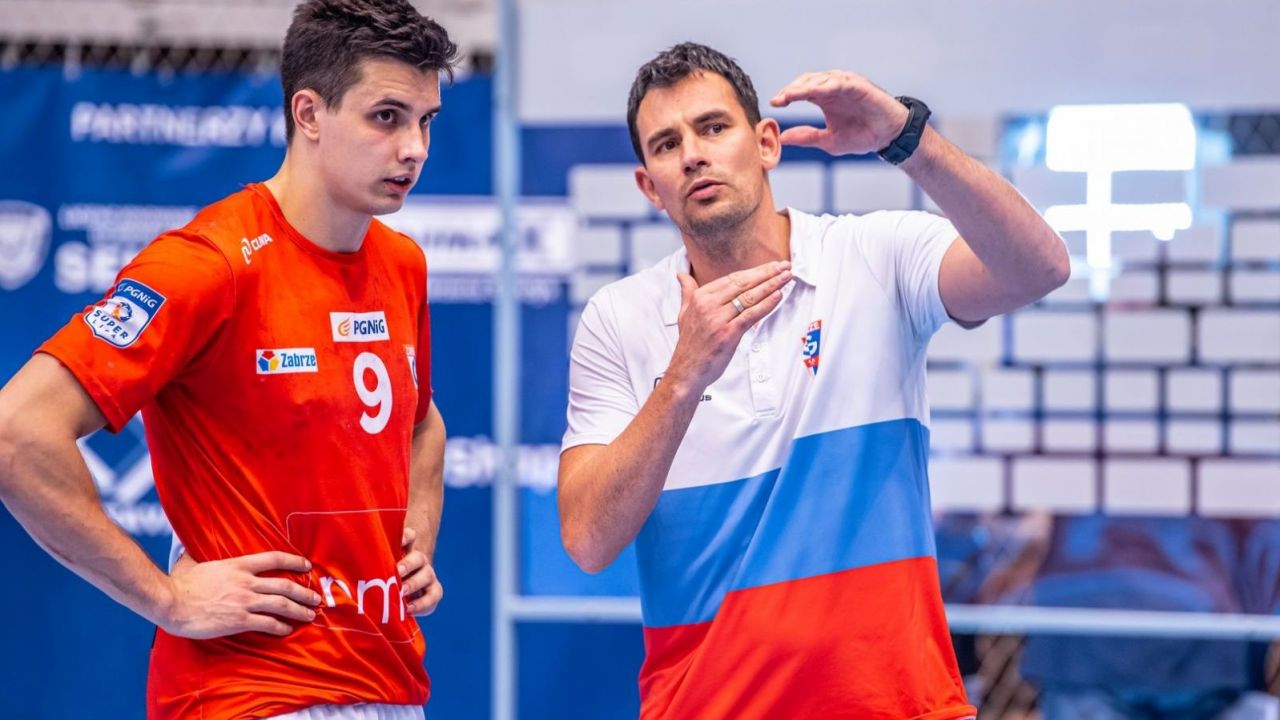Szymon Sićko i Marcin Lijewski (fot. NMC Górnik Zabrze / Krzysztof Kuroń)