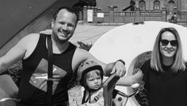 Tomasz, Izabela i Kaja Wiktorscy (fot. zrzutka.pl).