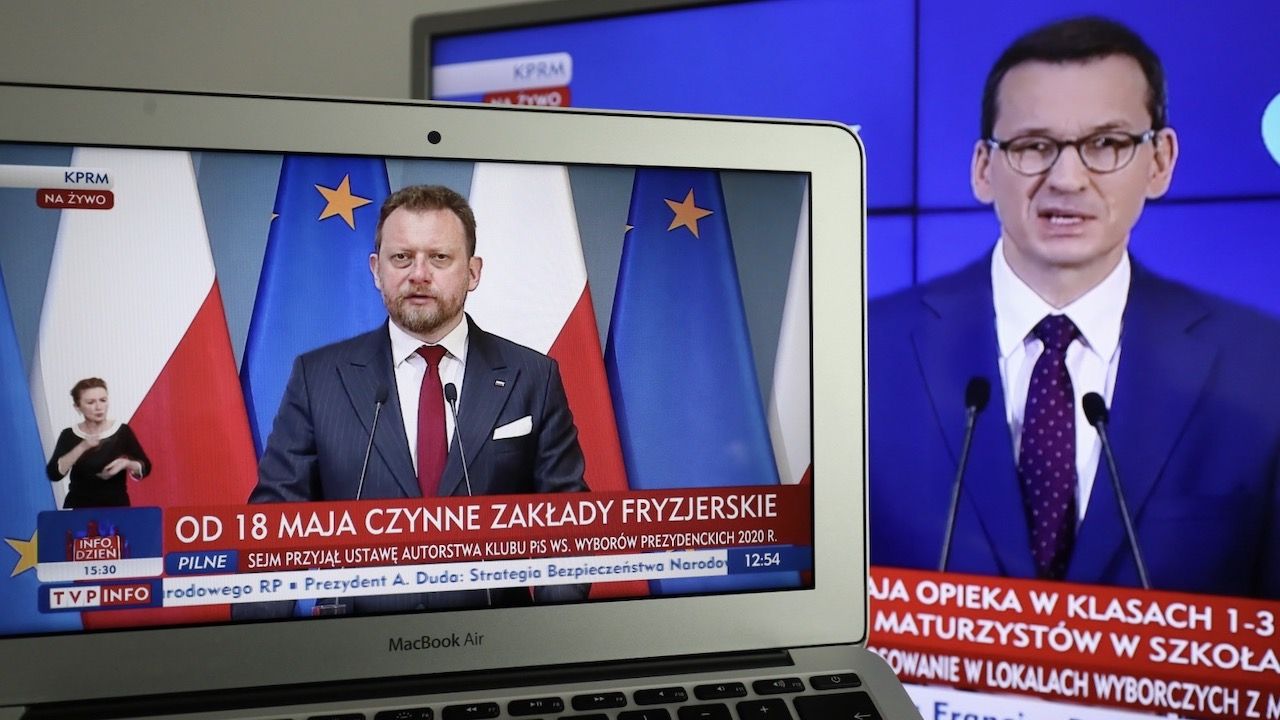 Szef rządu był pytany o stanowisko w sprawie ostatnich doniesień medialnych dotyczących ministra zdrowia (fot. PAP/Paweł Supernak) Szef rządu był pytany o stanowisko w sprawie ostatnich doniesień medialnych dotyczących ministra zdrowia (fot. PAP/Paweł Supernak)