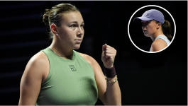 Amanda Anisimova (fot. Getty Images) Amanda Anisimova, tenisistka z USA. W fazie grupowej WTA Finals ma na koncie jedną porażkę i jedno zwycięstwo. Amerykanka będzie kolejną rywalką Igi Świątek. (fot. Getty Images)