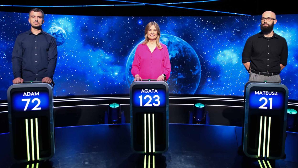 Finaliści 2. odcinka 152. edycji: Adam, Agata i Mateusz.