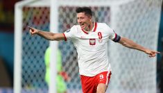 Robert Lewandowski Polska Hiszpania gol Euro 2020