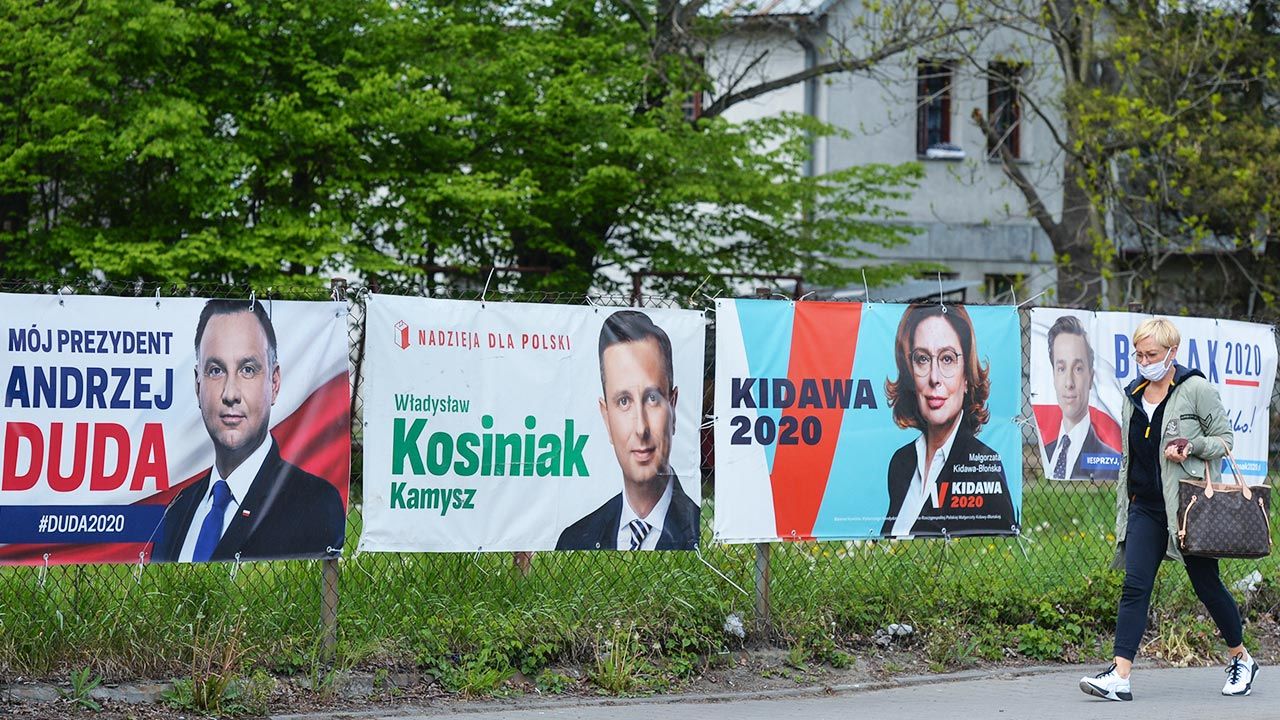 Do zaplanowanych na 10 maja wyborów prezydenckich zgłosiło się dziesięciu kandydatów (fot.  Artur Widak/NurPhoto via Getty Images)