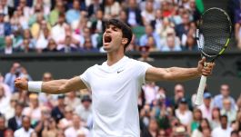 Carlos Alcaraz obronił tytuł Wimbledonu (fot. Getty)