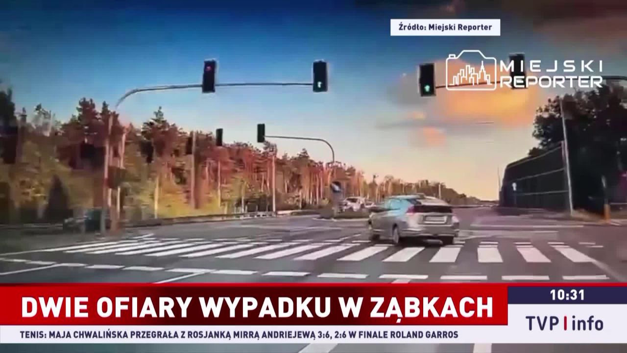 Wypadek w Ząbkach