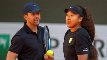 Wim Fissette i Naomi Osaka (fot. Getty). Wim Fissette i Naomi Osaka (fot. Getty).