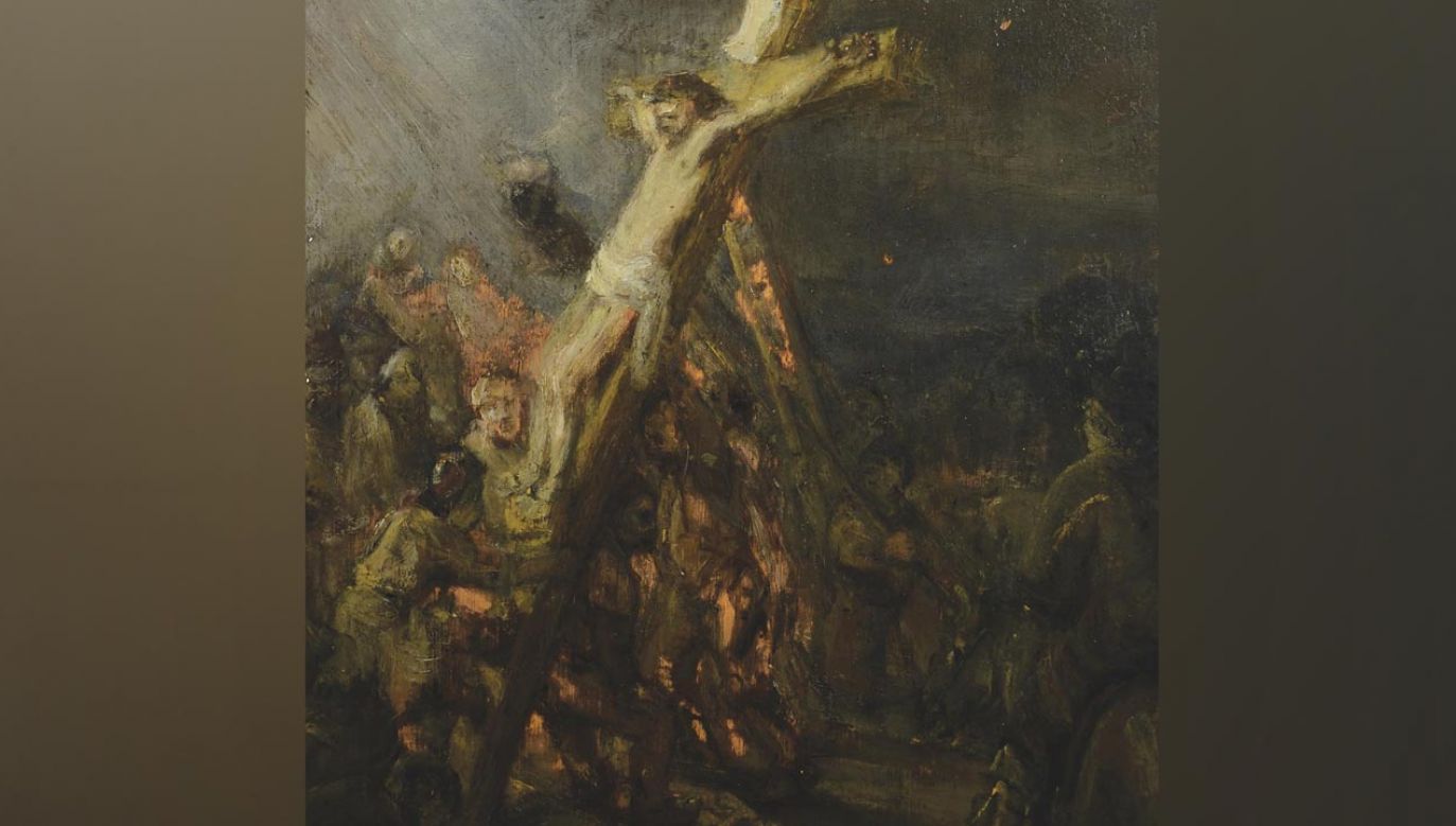„Podniesienia krzyża” Rembrandta (fot. Museum Bredius)