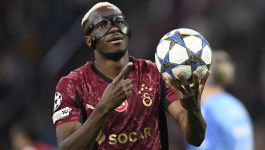 Victor Osimhen (fot. Getty Images) Harry Kane (fot. PAP/EPA)