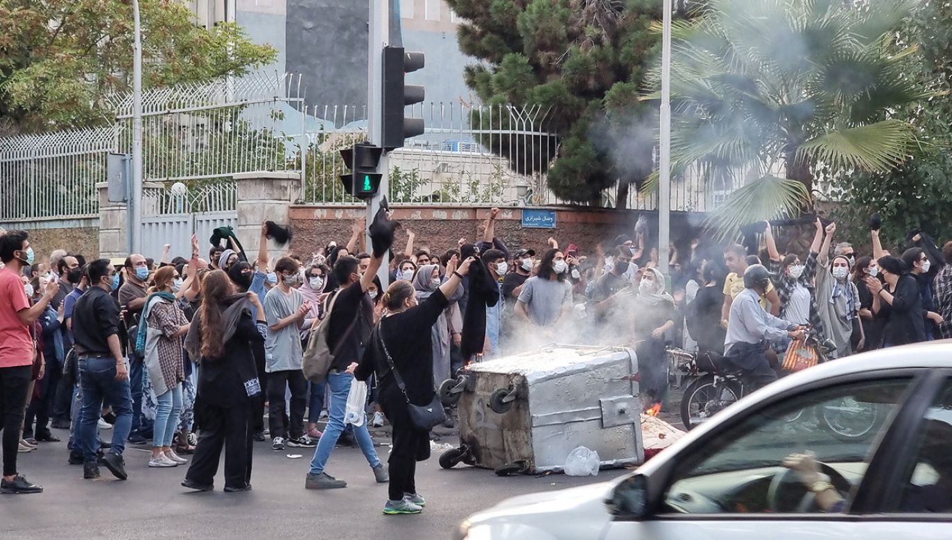 Protesty w Iranie (fot. Getty Images)