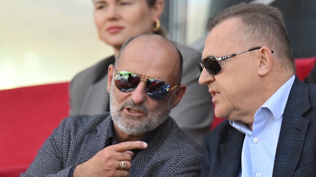 Michał Probierz i Cezary Kulesza (fot. PAP)