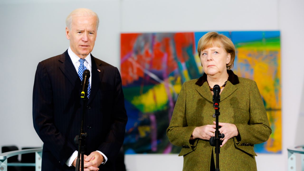 Joe Biden i Angela Merkel, Berlin 2013 r. (fot. Christian Marquardt-Pool/Getty Images) Joe Biden i Angela Merkel, Berlin 2013 r. (fot. Christian Marquardt-Pool/Getty Images)
