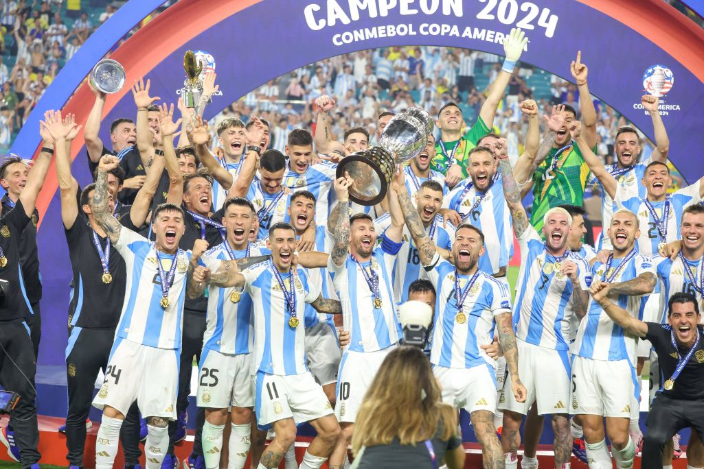 Аргенціна-Калумбія, фінал «Copa America», Маямі, ЗША, 15 ліпеня 2024 г. (Фота: Vanessa Carvalho/Shutterstock / imago sport / Forum)