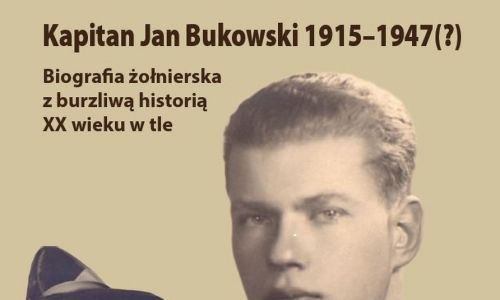 Okładka biografii kapitana Jana Bukowskiego