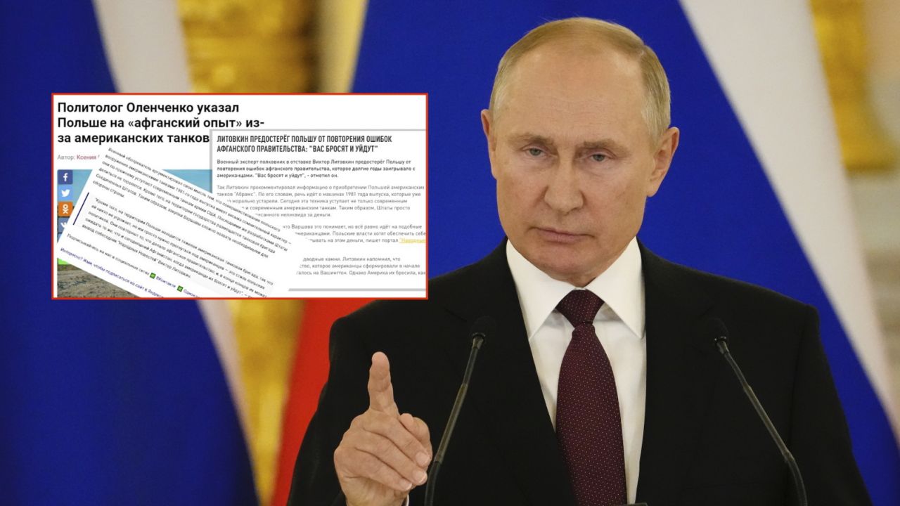 Prezydent Rosji Władimir Putin (fot. EPA/ALEXANDER ZEMLIANICHENKO/ PAP/EPA, Twitter.com/StZaryn) Prezydent Rosji Władimir Putin (fot. EPA/ALEXANDER ZEMLIANICHENKO/ PAP/EPA, Twitter.com/StZaryn)