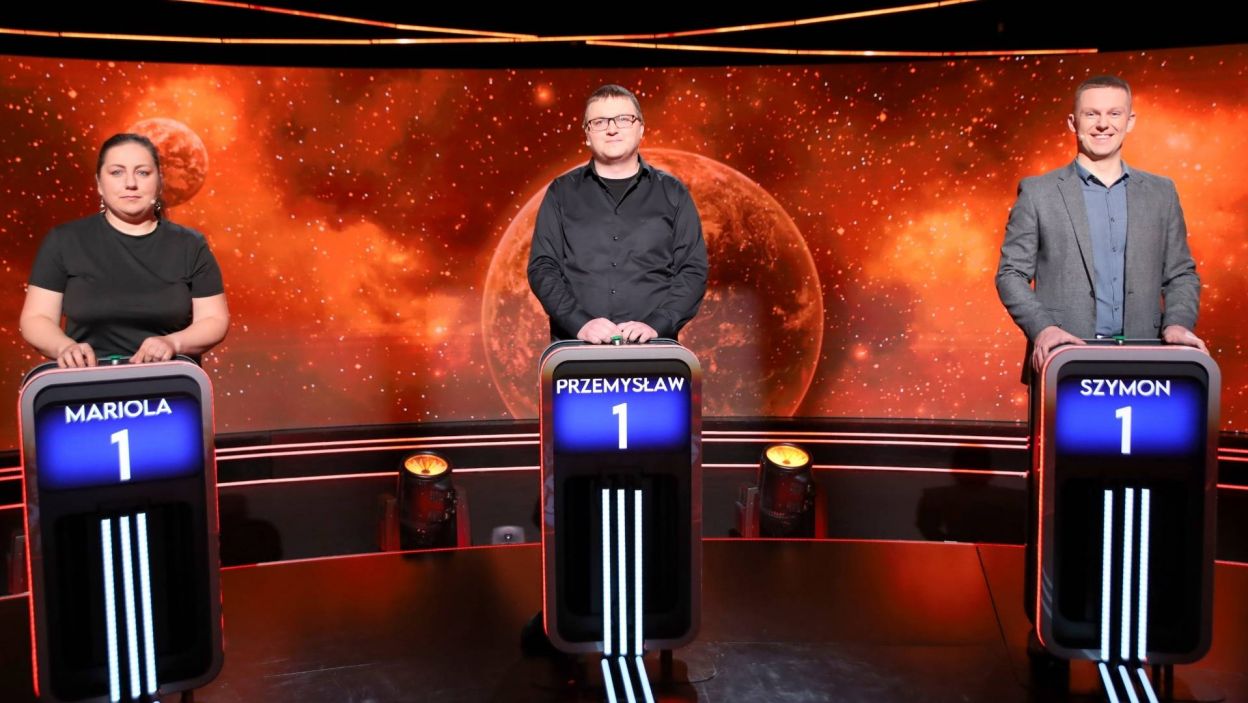 Finaliści 10. odcinka 151. edycji: Mariola, Przemysław i Szymon.