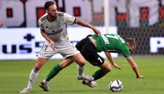 El. LM, 2. runda. Legia – Flora. Rafa Lopes na 2:1! (fot. TVP)