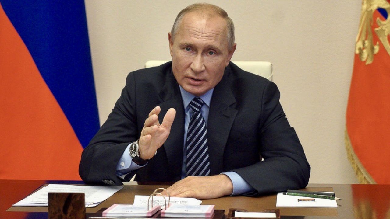 Prezydent Władimir Putin ogłosił referendum w sprawie zmian w konstytucji (fot.  Alexei Druzhinin\TASS via Getty Images)