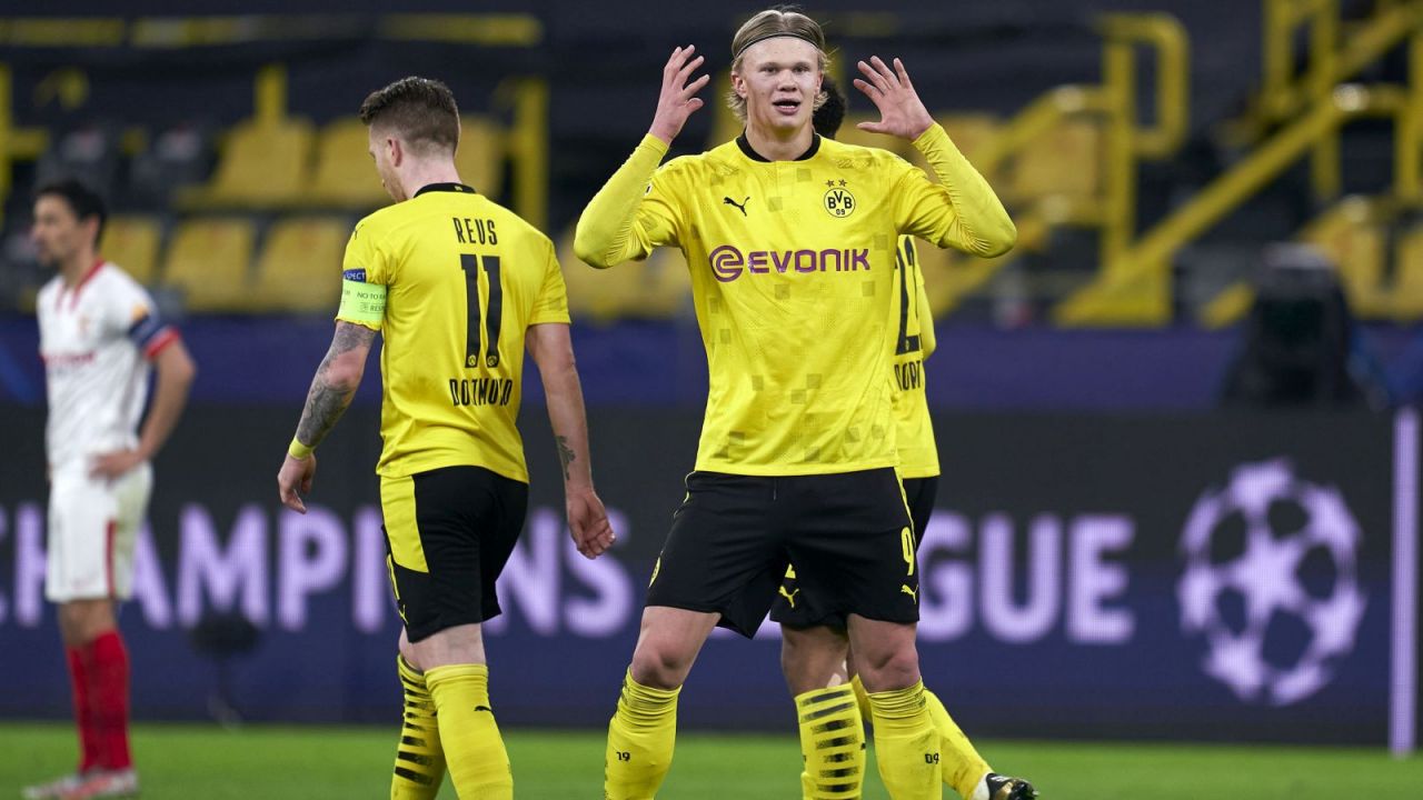 Liga Mistrzów: Erling Haaland najmłodszym strzelcem 20 goli w historii