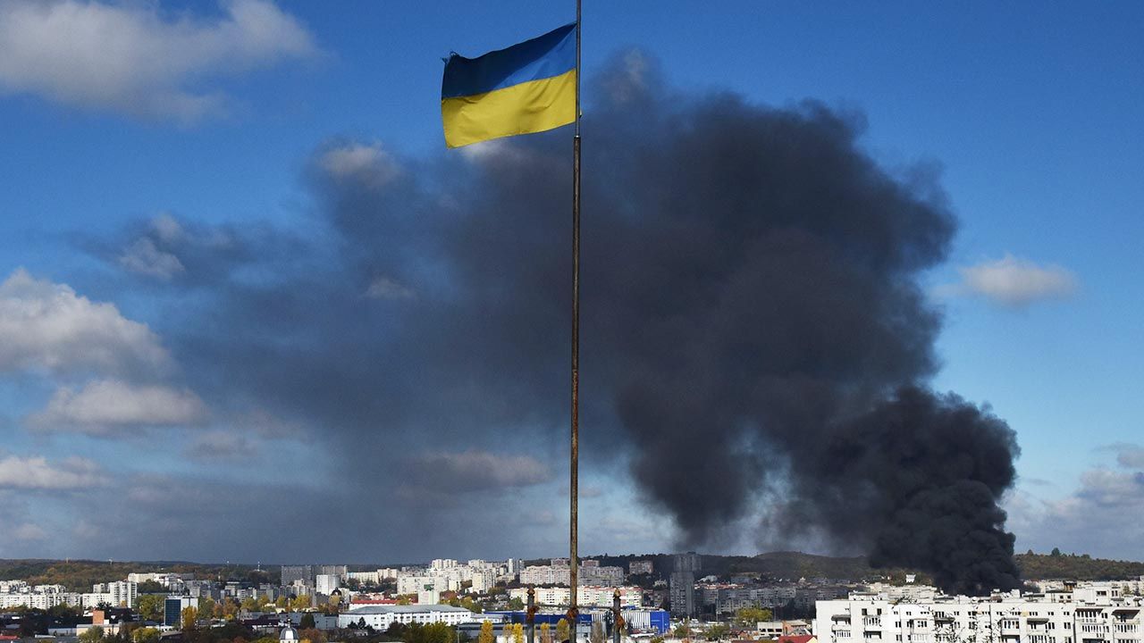 Ukraińcom udało się strącić niektóre rosyjskie pociski (fot.  Pavlo Palamarchuk/SOPA Images/LightRocket via Getty Images, zdjęcie ilustracyjne)