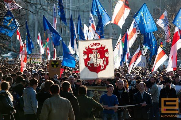 «Чарнобыльскі шлях» 2012 года. Крыніца: Еўрарадыё