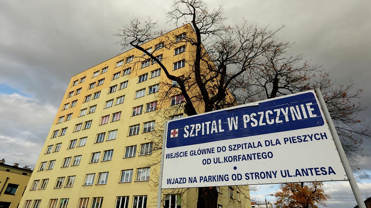 Szpital w Pszczynie (fot. Forum/Jarek Praszkiewicz)