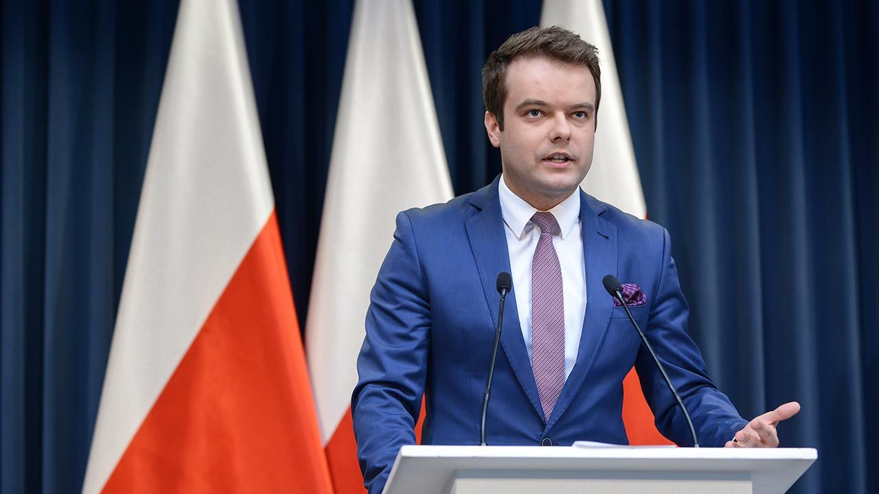 Rafał Bochenek o inicjatywie Trójmorza (fot. PAP/Jakub Kamiński) Rafał Bochenek o inicjatywie Trójmorza (fot. PAP/Jakub Kamiński)